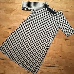 Zippered Shift Dress